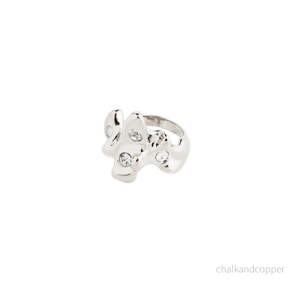 Sunset Ring Silver Pilgrim