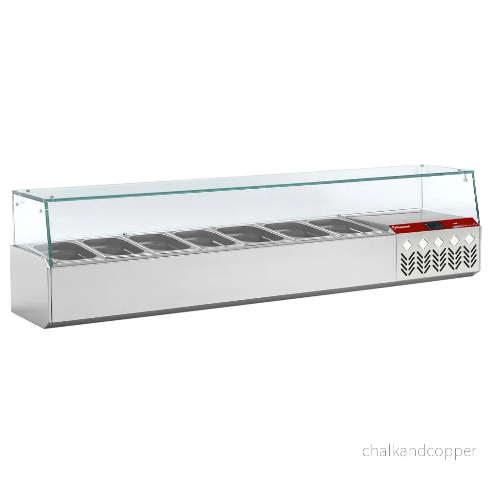 Kylkonstruktion GN 6×1/4, 1×1/9, med höger glas