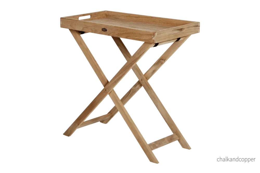 Turin teak brickbord 70 x 40 cm - Bild 3