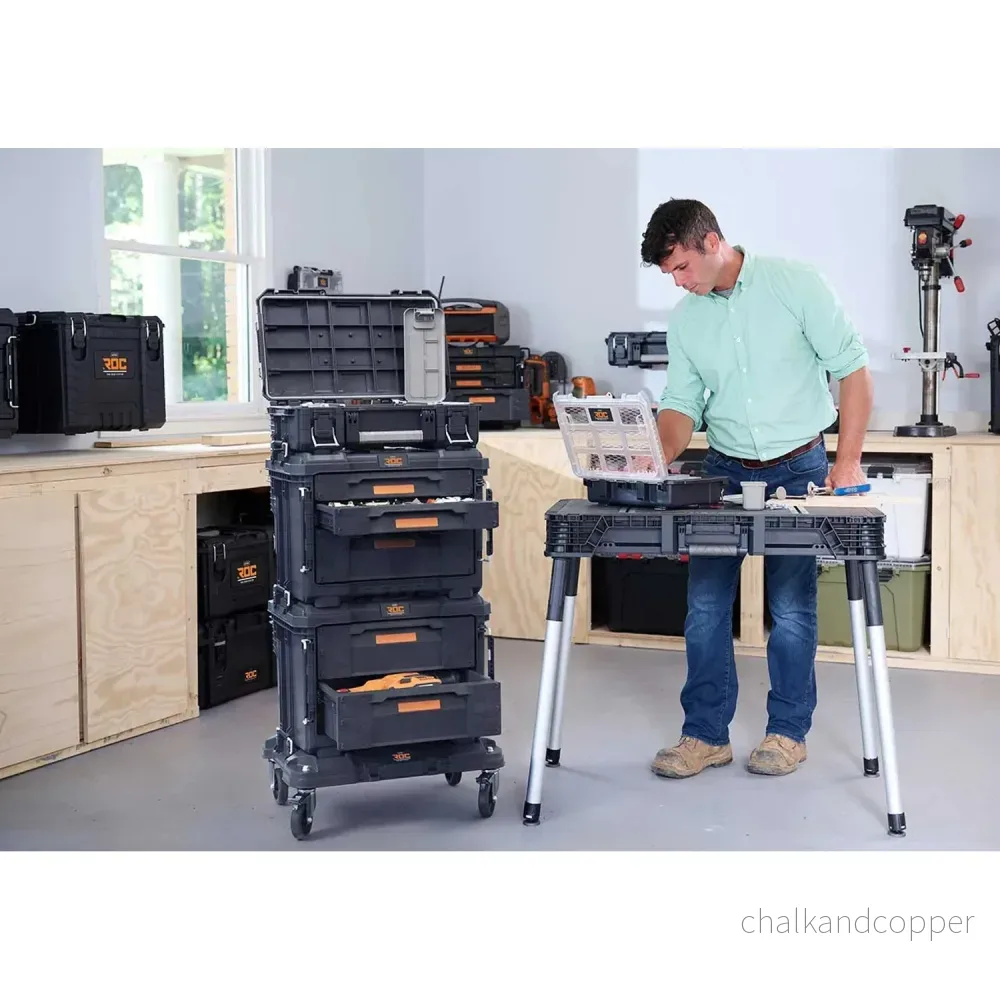 Transportplattform Keter Roc Pro Gear, svart, modulsystem, bärförmåga upp till 145 kg, 262828 - Bild 2