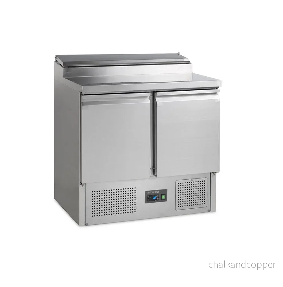 Rostfritt smörgåsbord - 2 dörrar - GN1/1 - SS920