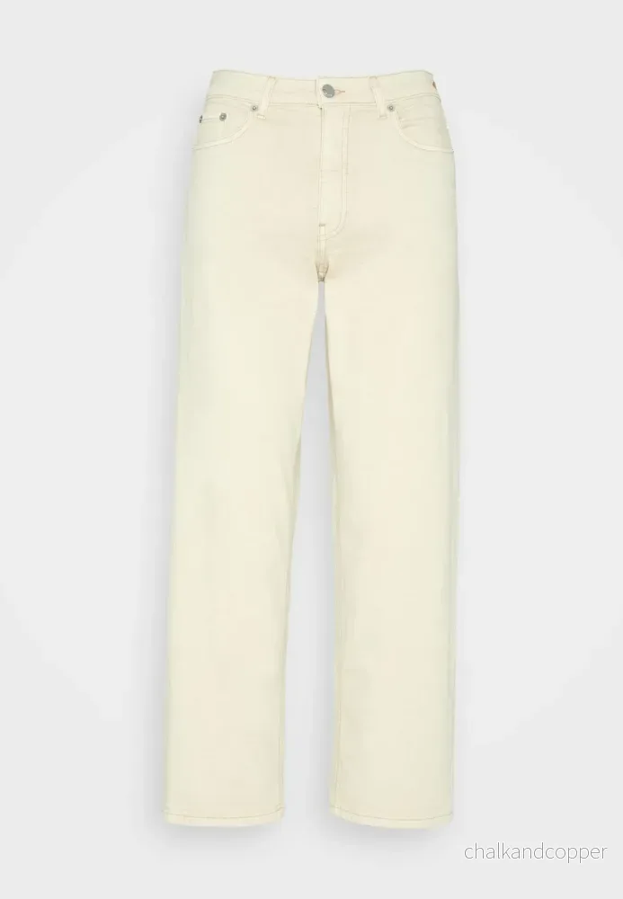 Melana Melanie Ankle Jeans Oatmeal MSCH