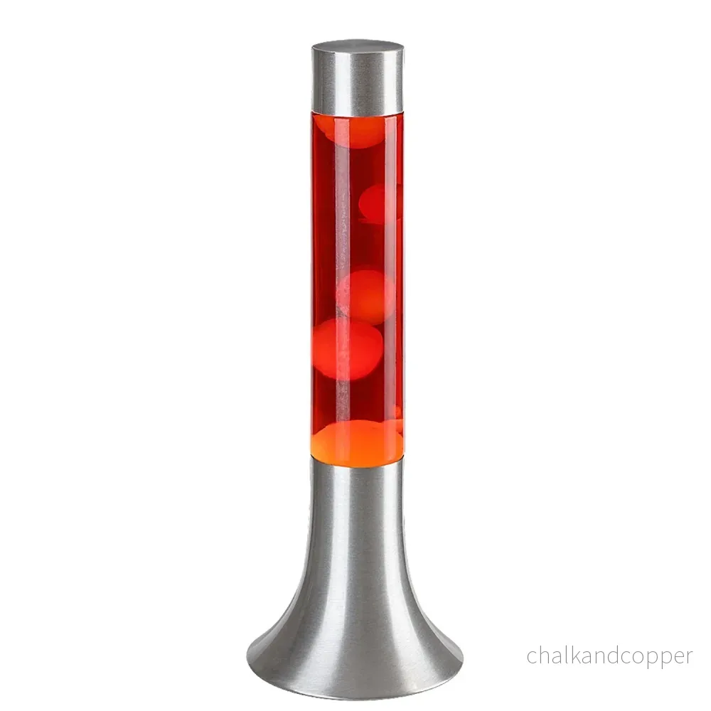Rabalux LED-lavalampa, 25W, 3000 K, röd, Poppilol