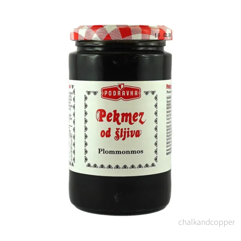 Plommonmos 660 g – Podravka