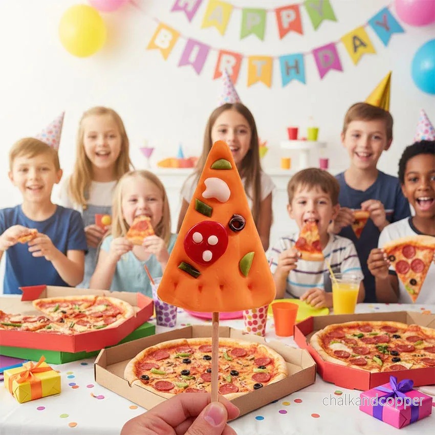 Pizzaklubba jordgubb 80g – Holländskt marknadsgodis - Bild 2