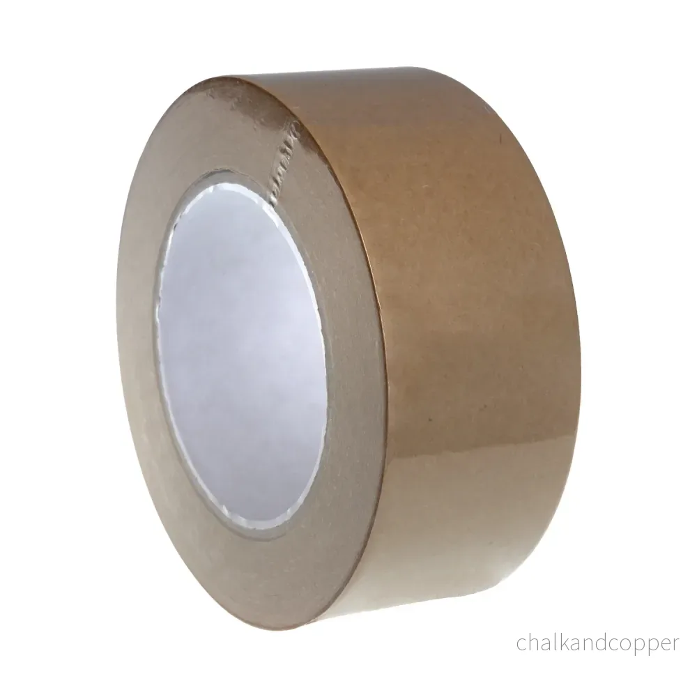 Packtejp av kraftpapper 48 mm 50 m miljövänlig brun