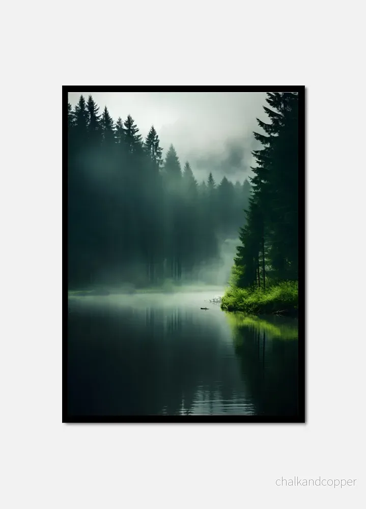 Misty Green Serenity