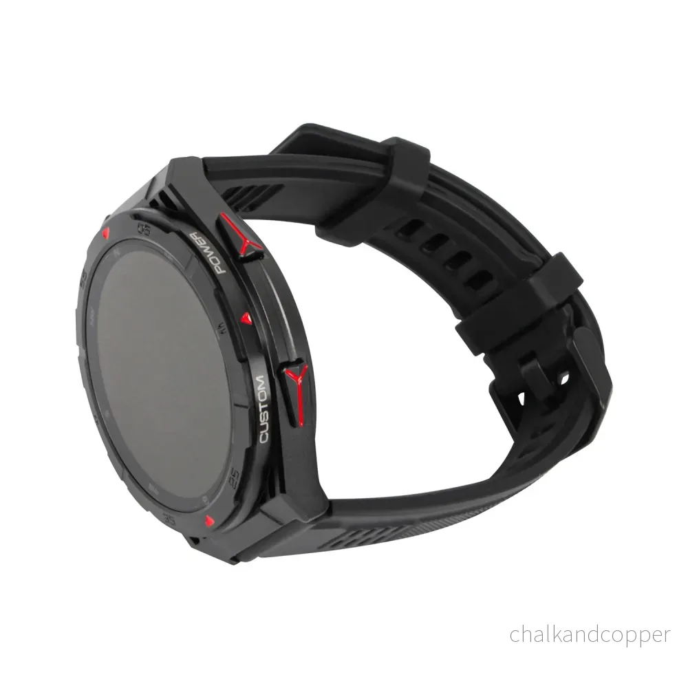 Smartklocka BLOW X14 Pro, 1,43-tums AMOLED-skärm, 490 mAh-batteri, GPS, 4 GB RAM och 256 MB lagringsutrymme, hälsofunktioner, armband i två färger, 89-016# - Bild 3