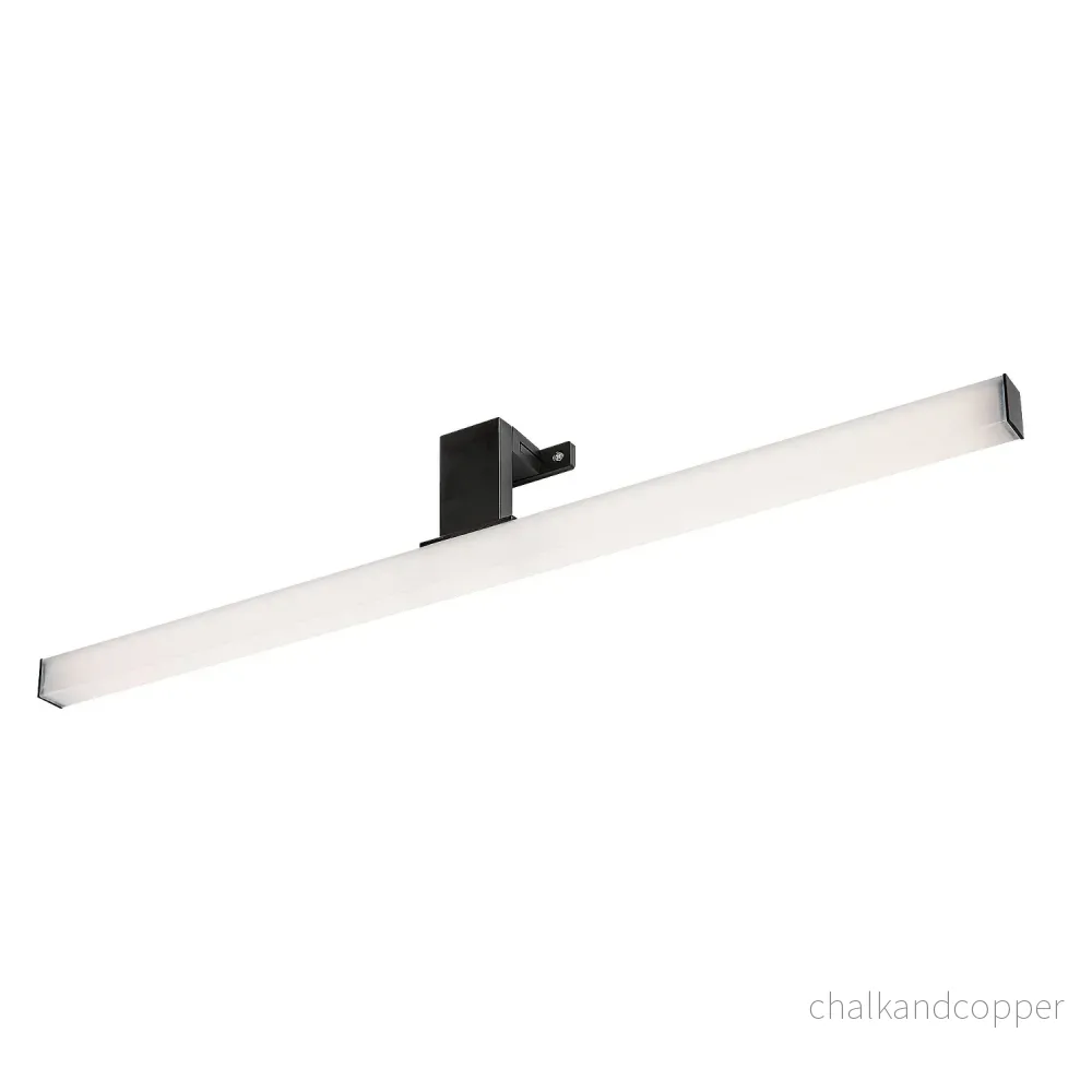 Rabalux badrumslampa, effekt 9W, naturvit 4000K, IP44. svart, Oliro - Bild 2