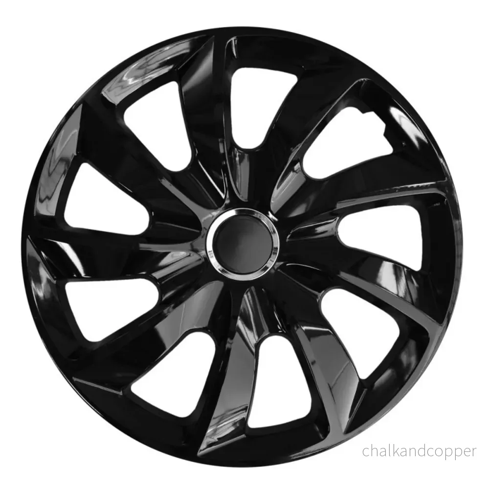 Hattar 17" NRM STIG BLACK LACQUERED svart uppsättning