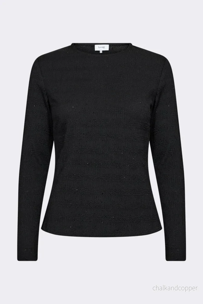 LR-Otana 1 T-shirt Black Levete Room