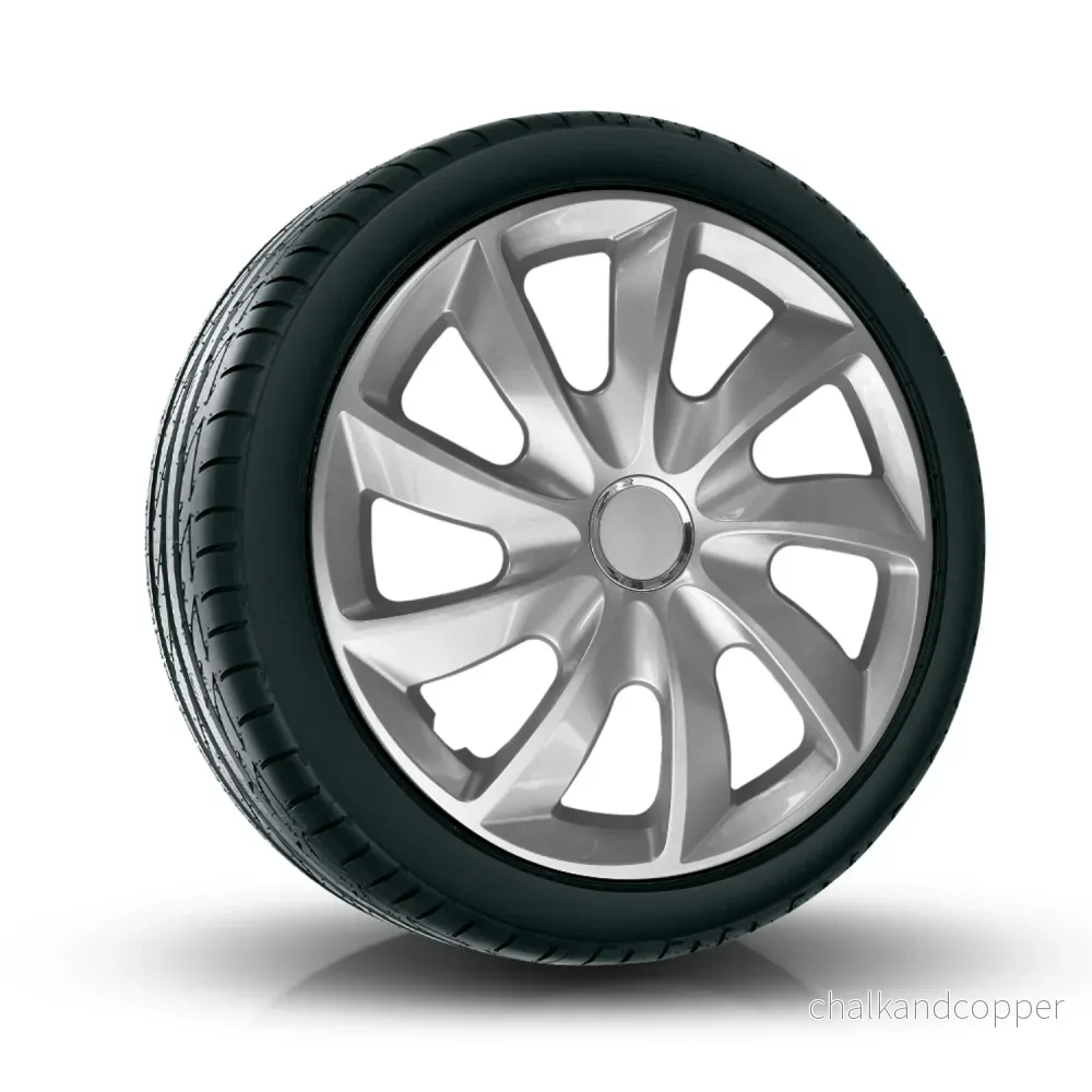 Hjulprylar silver 17 tum Stig NRM 4x hjulprylar OPEL FORD CITROEN AUDI VW - Bild 2