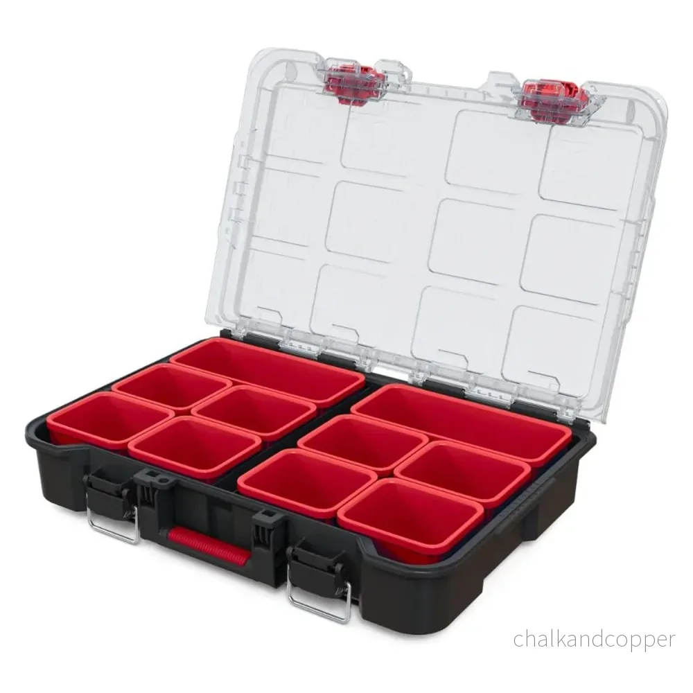 Keter boxset, hjul, teleskophandtag, volym 150 l, Stack'N'Roll - Bild 3