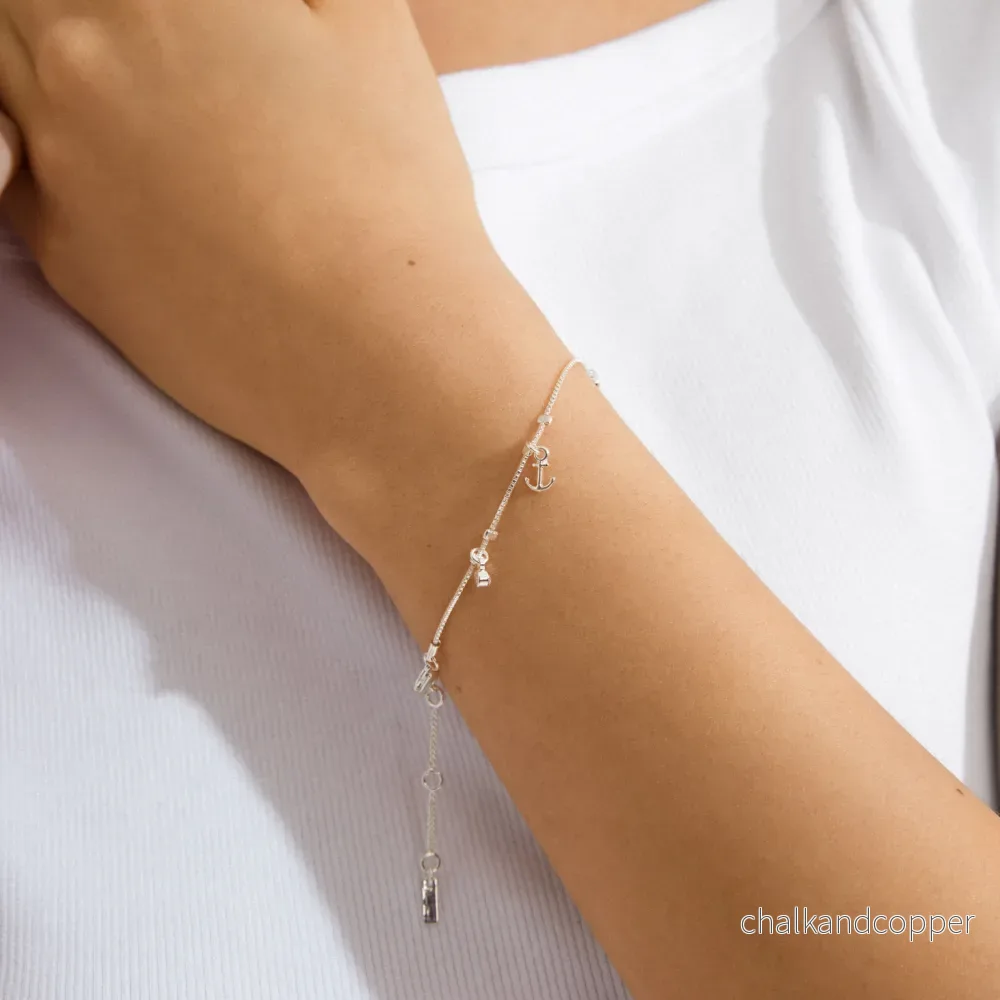Anet Crystal Bracelet Silver Pilgrim Anet Crystal Bracelet Silver Pilgrim
