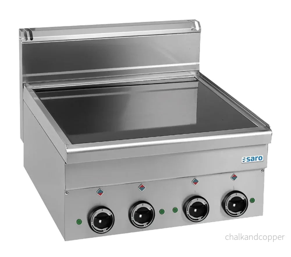 SARO Keramisk häll 4 zoner bordsskiva 600 Line modell EVC46