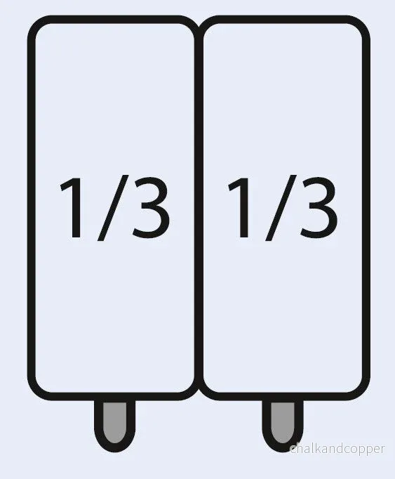 SARO E7/CPCEXC Pastakorgset: 2 x 1/3 GN