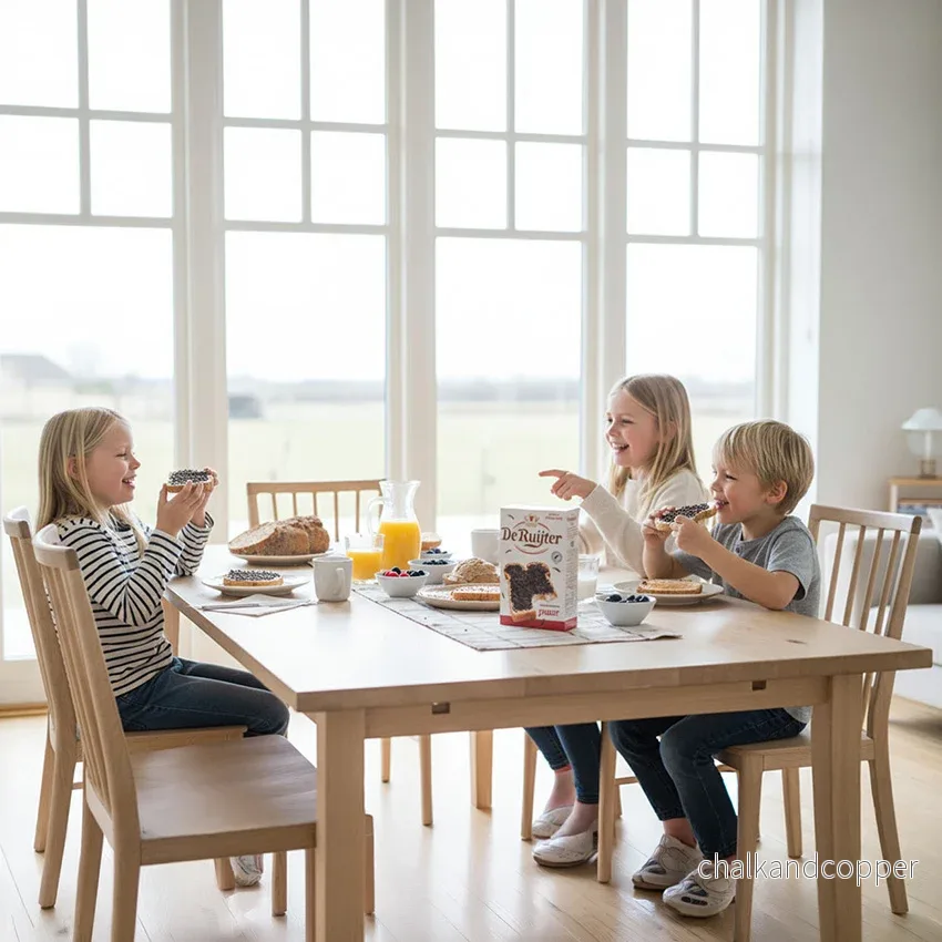 Köp hagelslag i Sverige – De Ruijter mörk chokladströssel 390 g | Äkta holländsk klassiker för frukost & fika - Bild 3