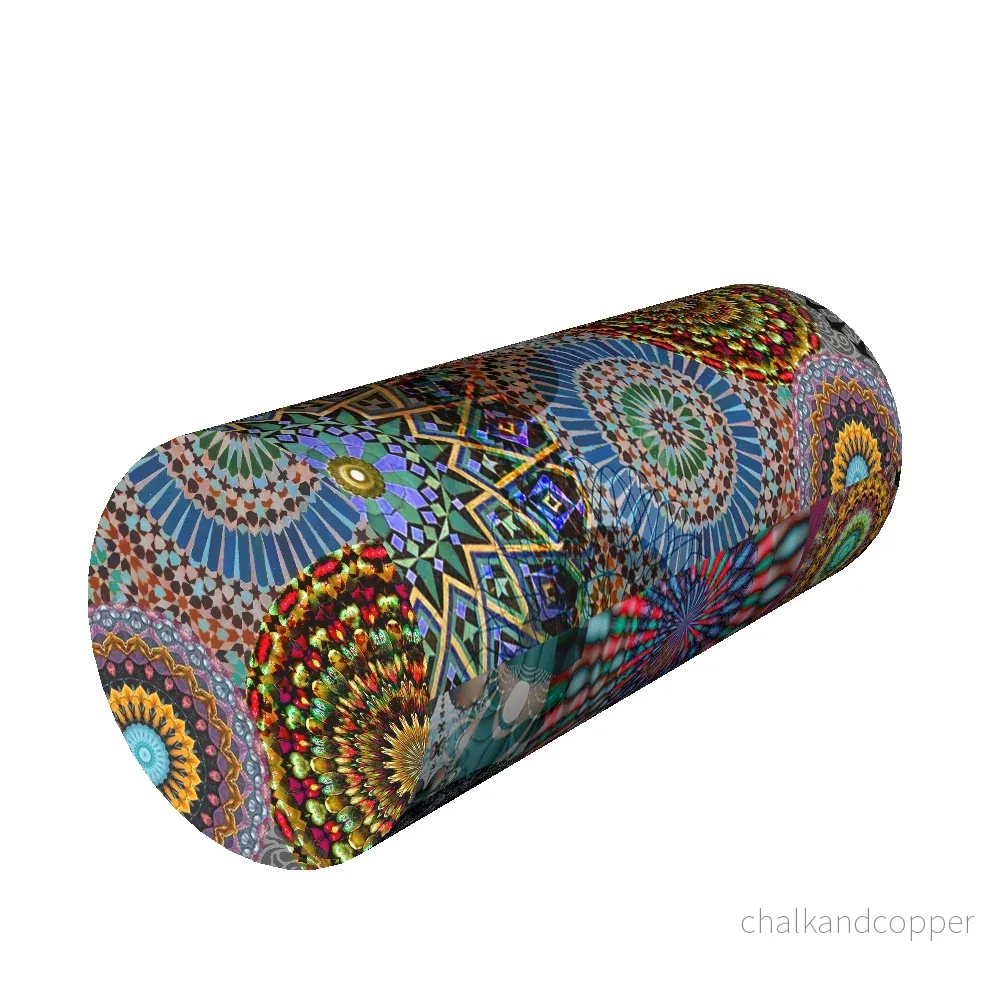 Nackkudde Lumbar Roll 40x15cm Pillow Support Roll Thermoactive Foam Roll Pillow Carousel