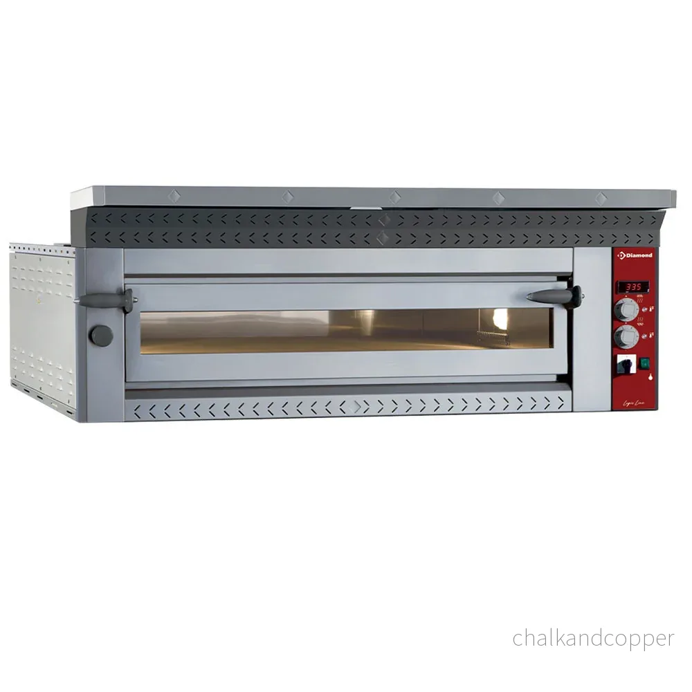 Elektrisk pizzaugn, 9 pizzor Ã˜ 350 mm