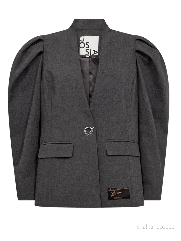 LiannGO Blazer Grey Melange Gossia - Bild 3