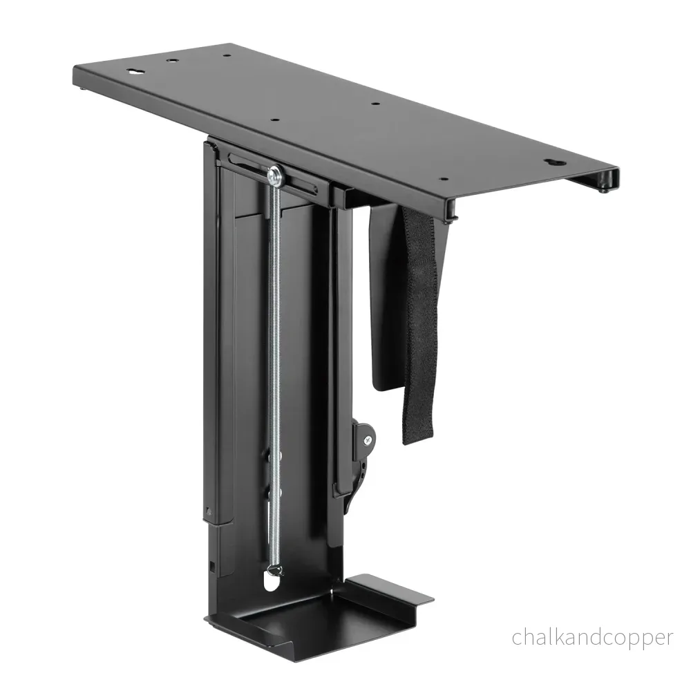 Maclean MC-885 B Hållare för bordsdator Svart Justerbar Max. 10 kg. - Bild 3
