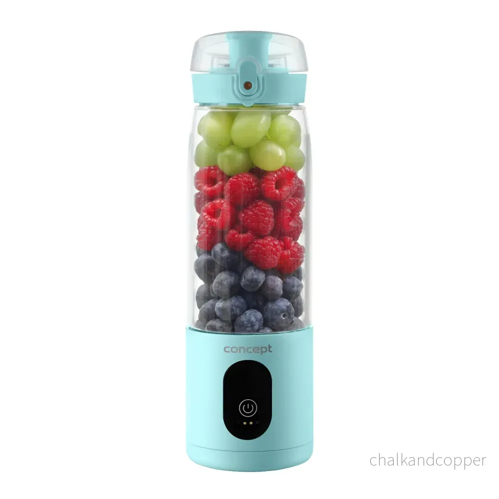 Concept stavmixer, 600 ml, uppladdningsbar Li-Ion, blå, FitMaker SM4002