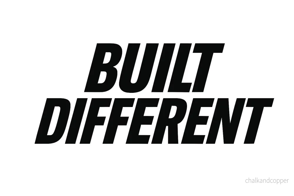 Built Different– Par (2 prints) - Bild 2