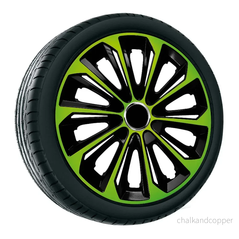 Kapsyler 16'' NRM EXTRA STRONG GRÖN SVART grön-svart 4 st - Bild 2