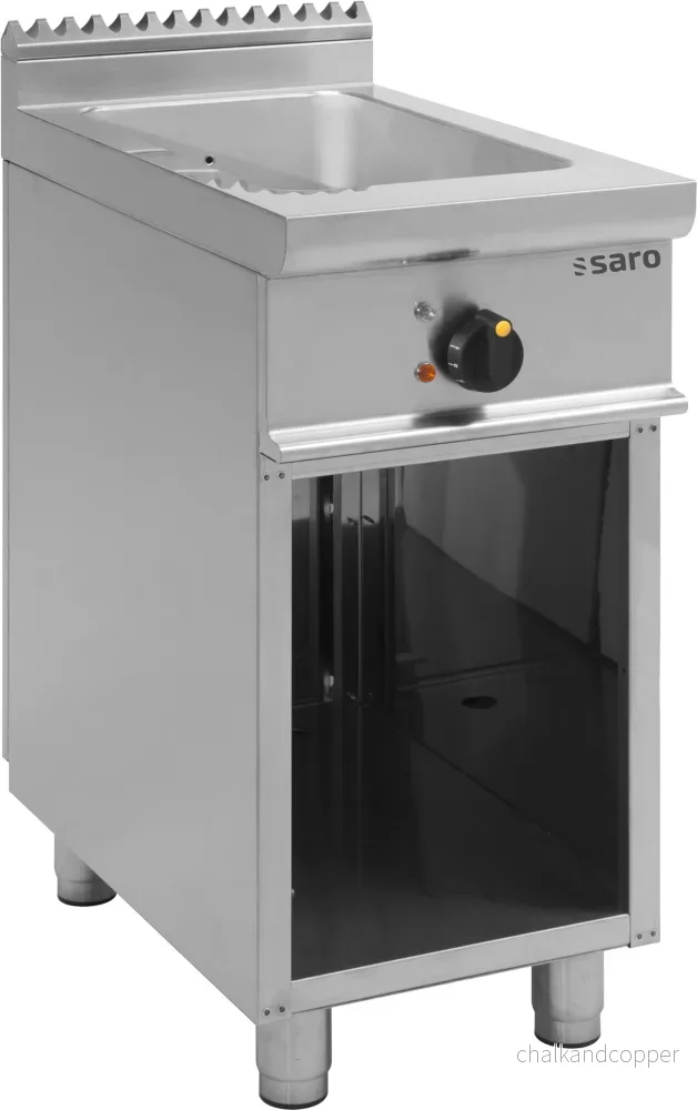 SARO Bain Marie med öppet stativ modell E7/BME1BA
