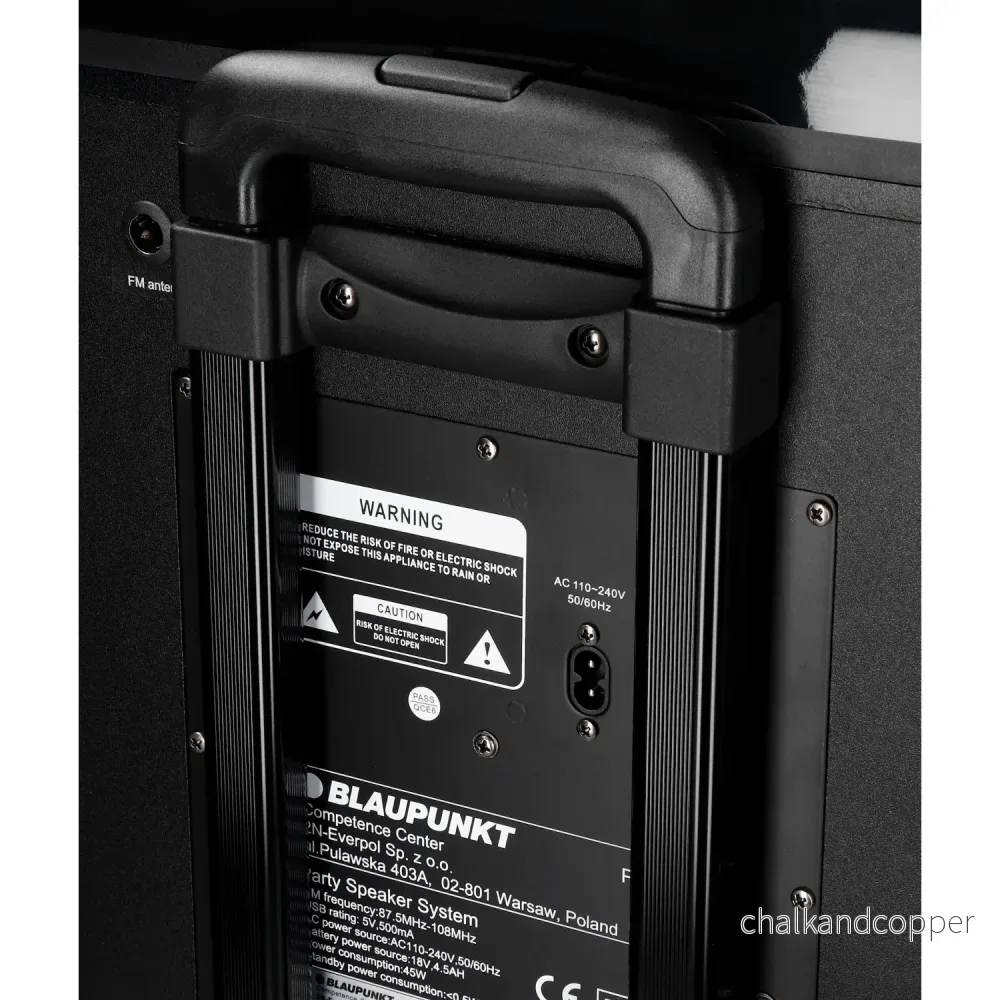 Ljudsystem med Bluetooth och karaokefunktion Blaupunkt PS6 - Bild 3