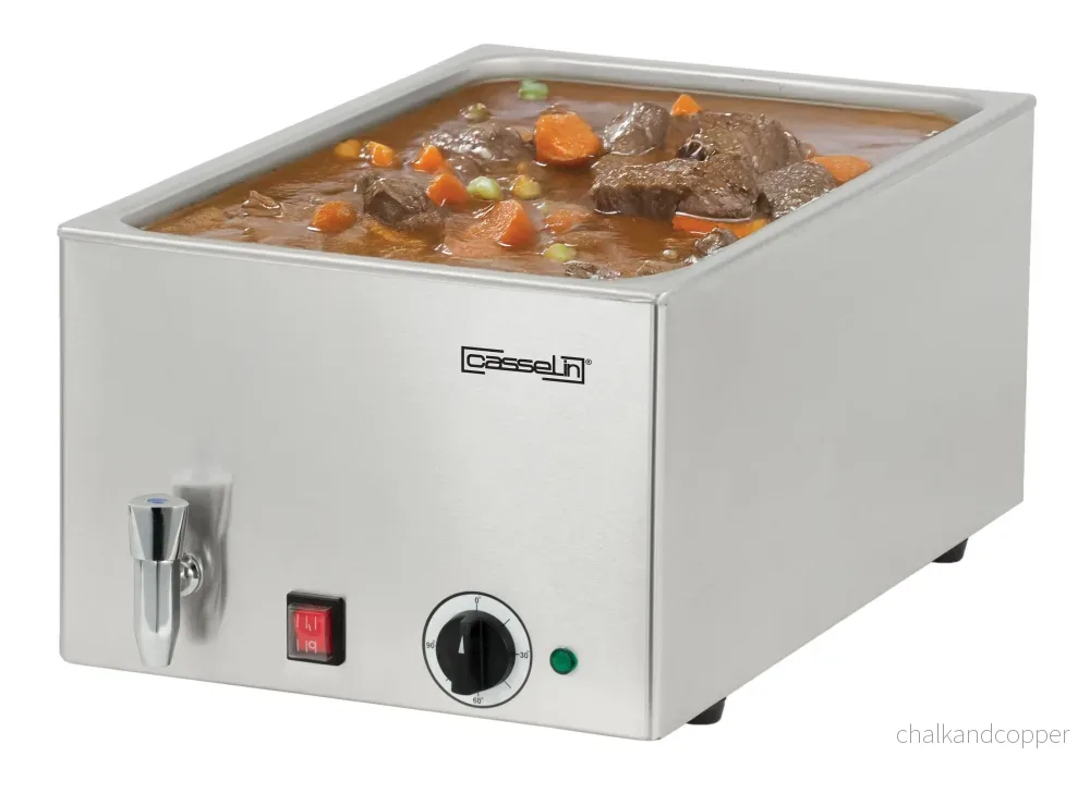 Bain-marie med avloppskran Bain-marie med avloppskran