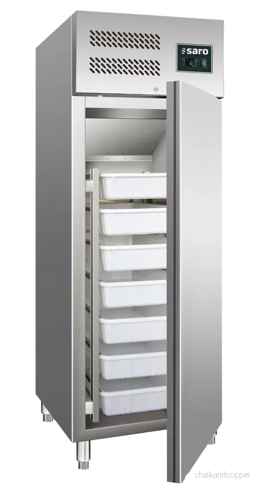 SARO Ventilerad fiskkylskåp modell GN 600 TNF – 600 liter