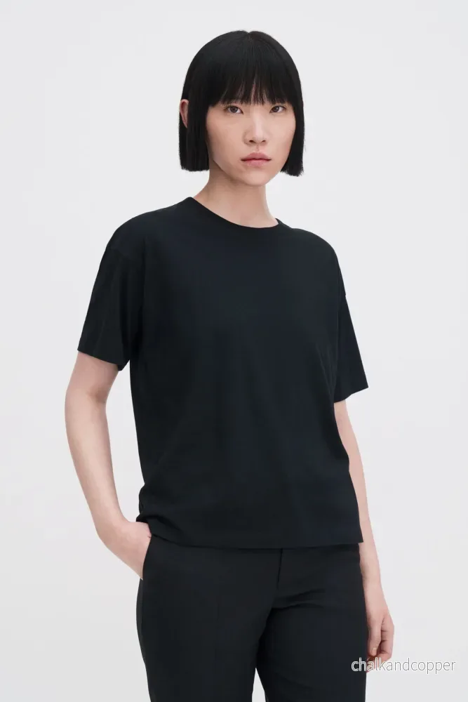 Loose Fit Tee Black Filippa K