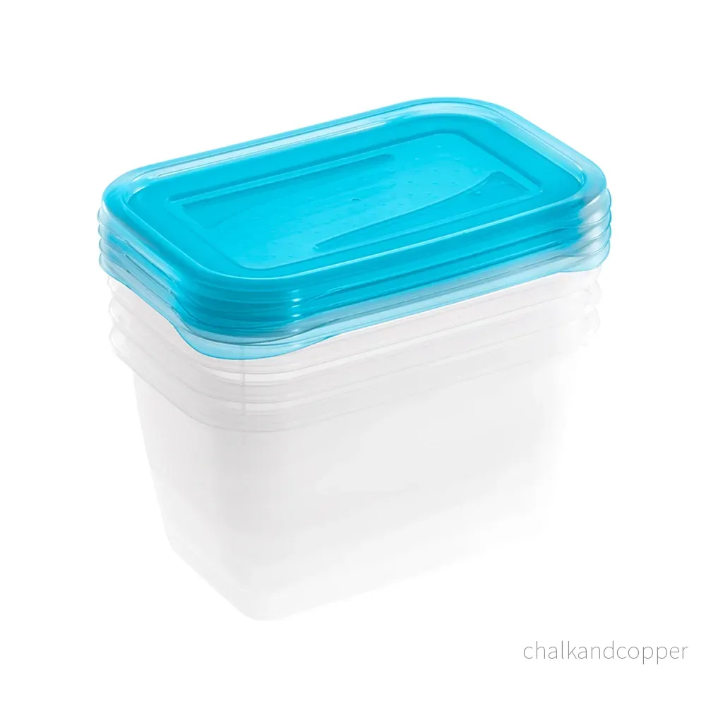 Keeeper Fredo Fresh Set Med 4 x 0,75l Behållare För Förvaring Av Mat - Bild 2