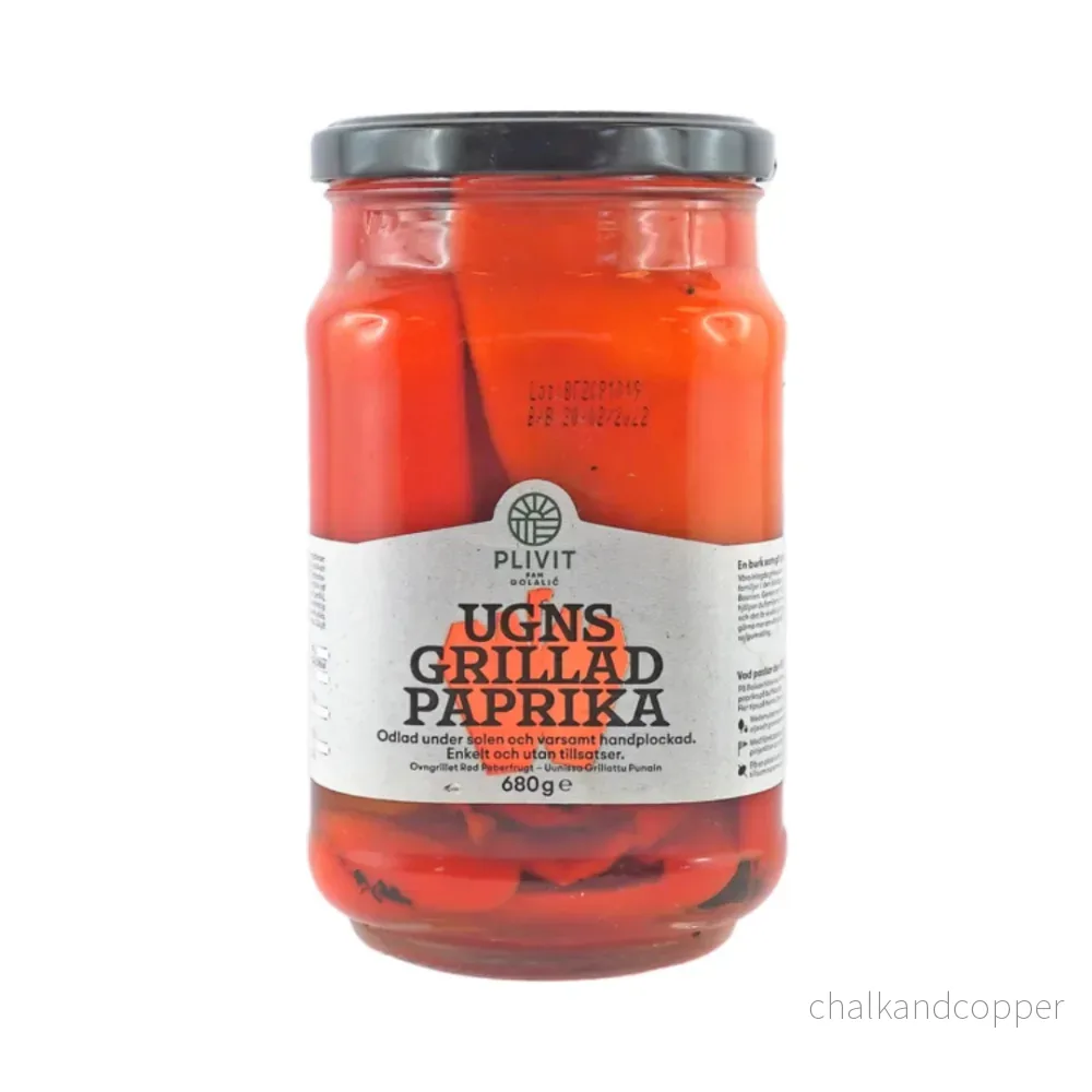 Ugnsgrillad paprika 680 g – Plivit