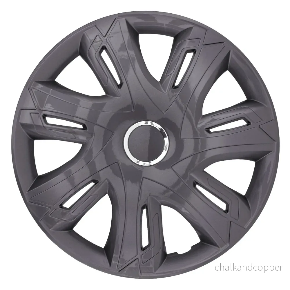 NRM Supernova 16" universal navkapsel grafitlackerad 1 st.