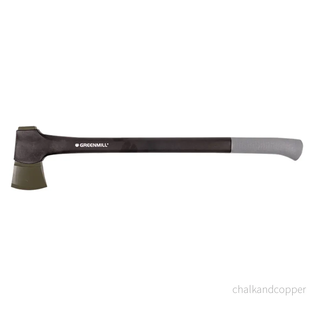 Greenmill snickaryxa, smidd kolstål C55, 1350g, 72cm, UP9429