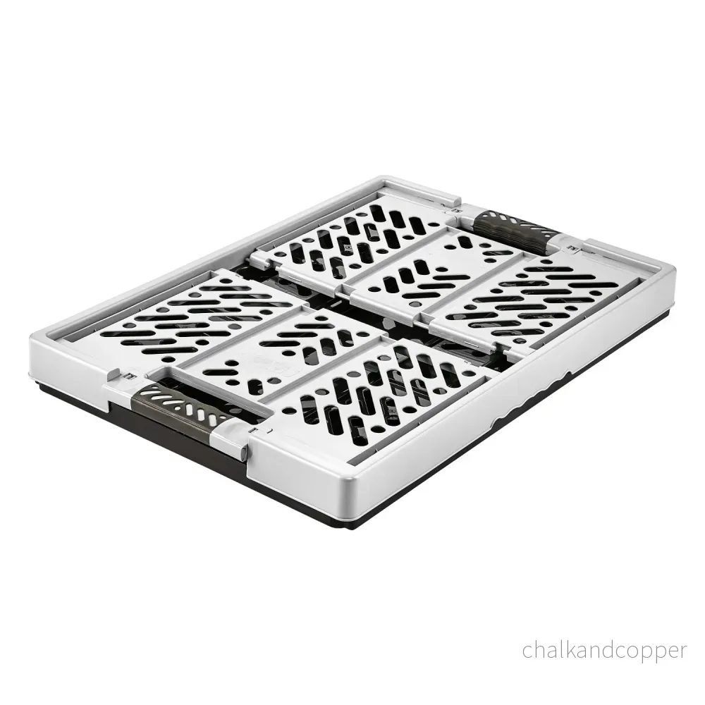 Plastkorg ljus silver Keeeper upp till 50 kg - Bild 3