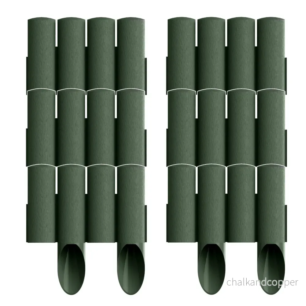 Cellfast trädgårdspalisad Standard 4 grön, 6-pack