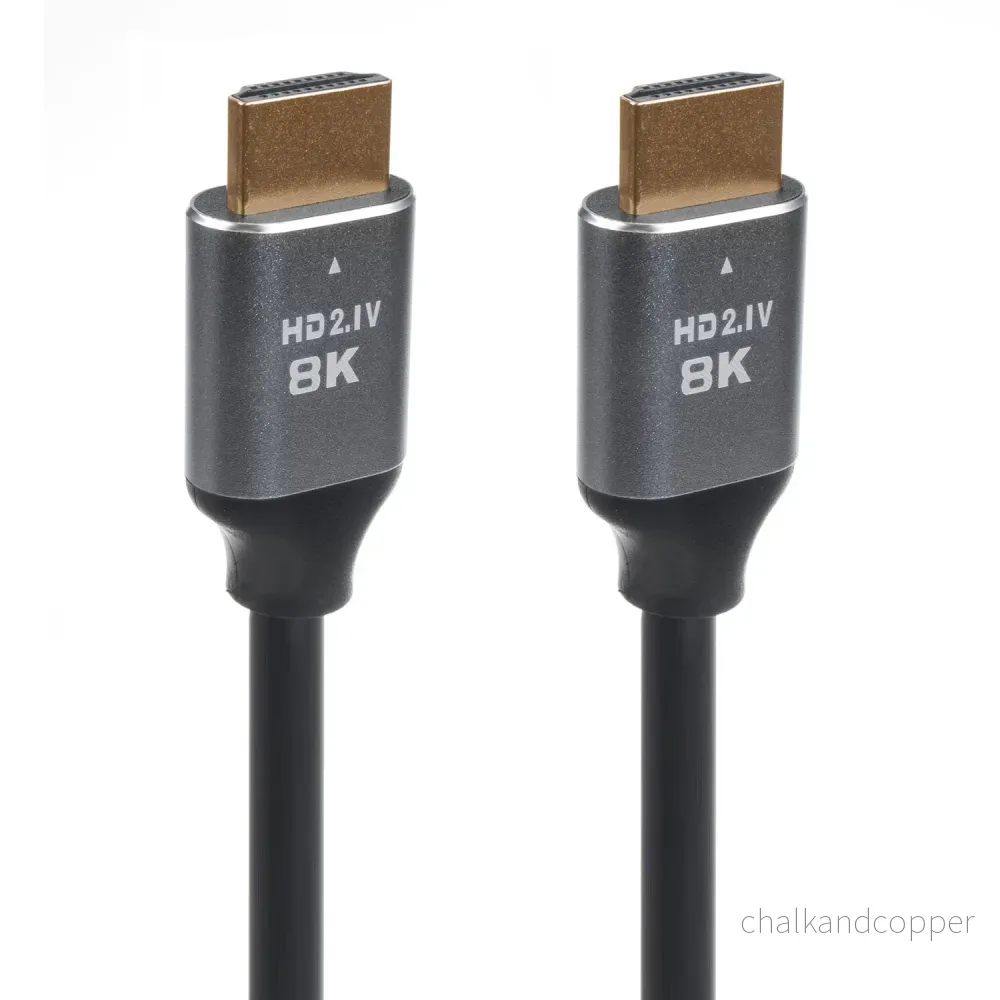 Maclean MCTV-441 HDMI 2.1a Kabel Med Guldpläterad Hane Till Hane 8K Ultra High-Speed Kabel Maximal Bandbredd På 48 Gb/s 8K FUHD 60Hz 4320p / 4K 120Hz 2160p 2m - Bild 3