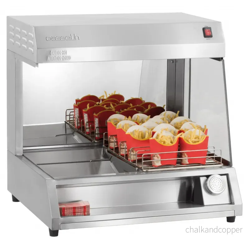 Pommes fritesvärmare och förvaringsstation – 61,5 cm