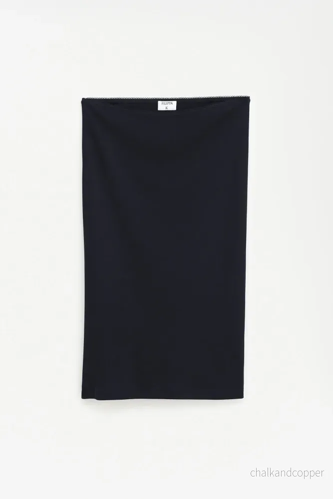 Jersey Skirt Black Filippa K