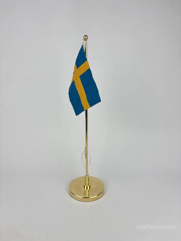 Bordsflagga mässing – Gusums Messing Bordsflagga mässing – Gusums Messing