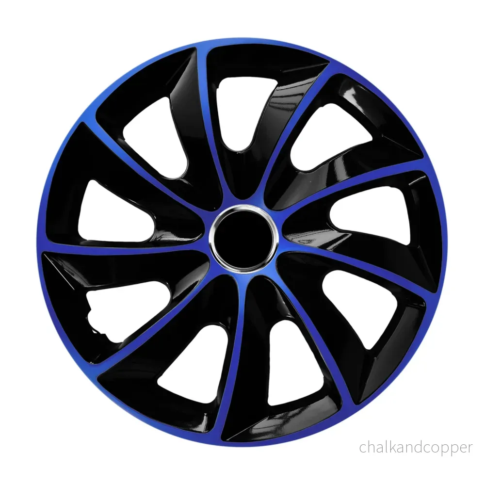 Kåpor 17" NRM EXTRA STIG BLÅ SVART 4 st