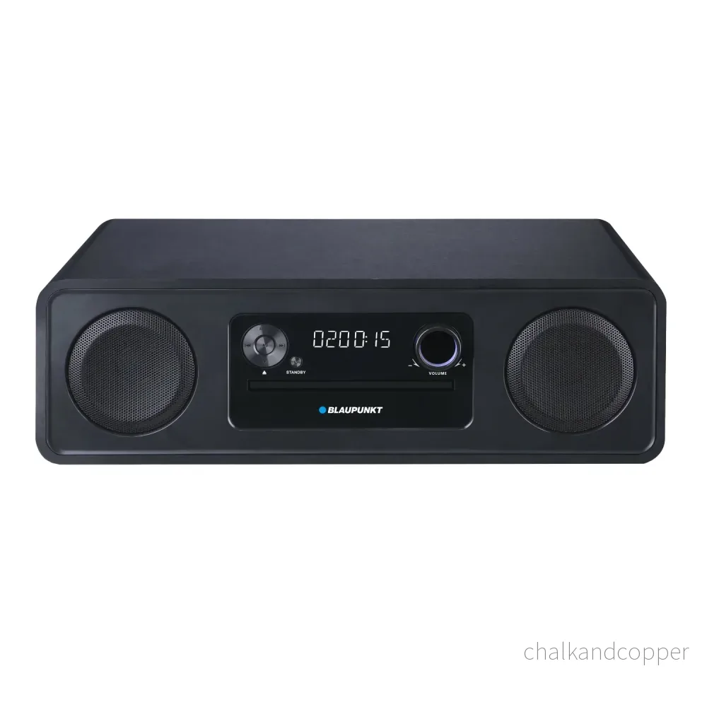 Blaupunkt MS20BK Mikrofon med Bluetooth CD/USB-Spelare Och FM-Radio