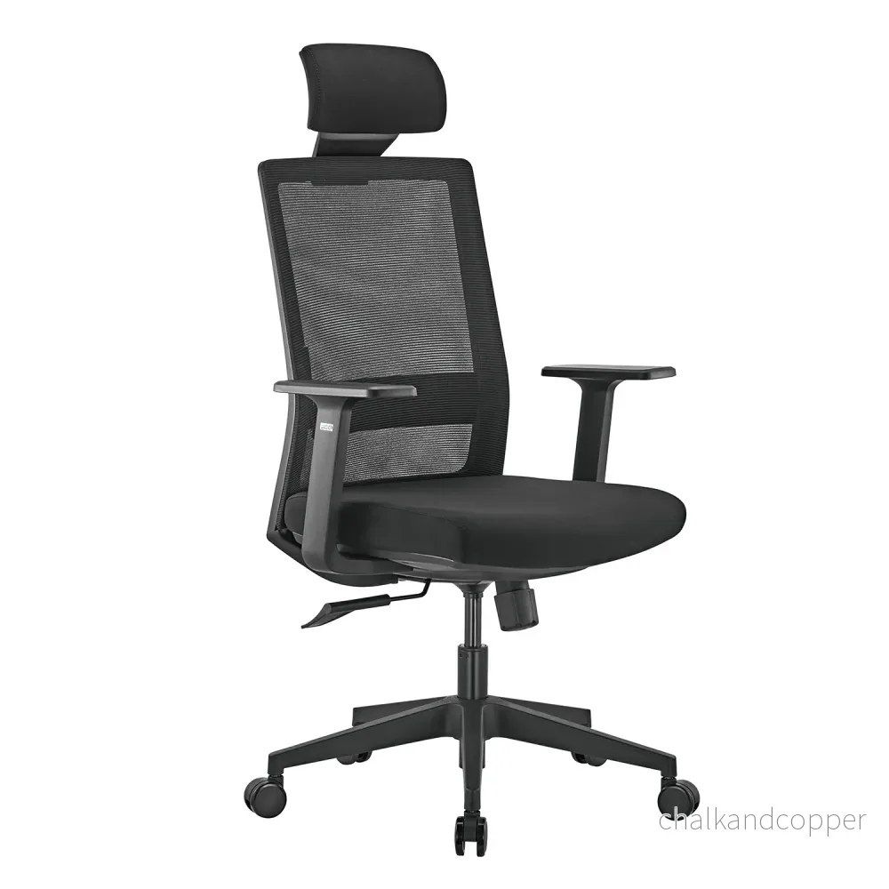 Premium ergonomisk kontorsstol med hög rygg Ergo Office, max 150 kg, ER-425