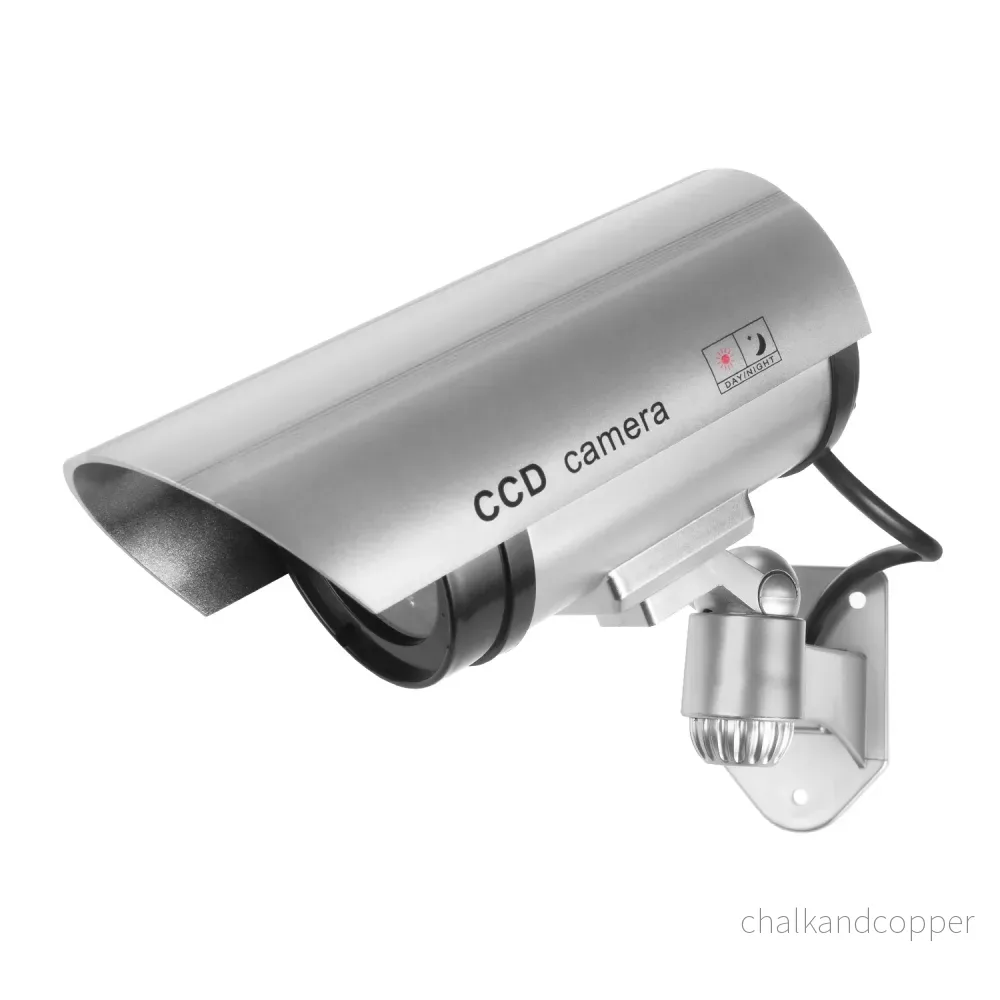 Dummy-kamera med blinkande LED IR1100 S IR extern + 2x Varta Industrial AA-batterier - Bild 3