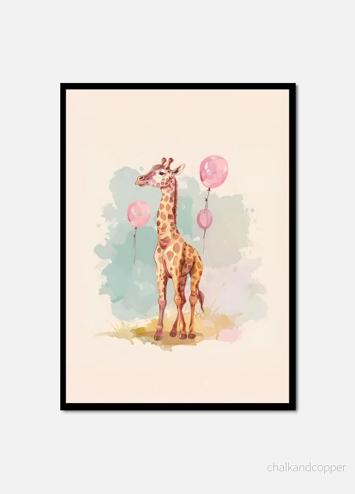 Giraffe’s Balloon Journey