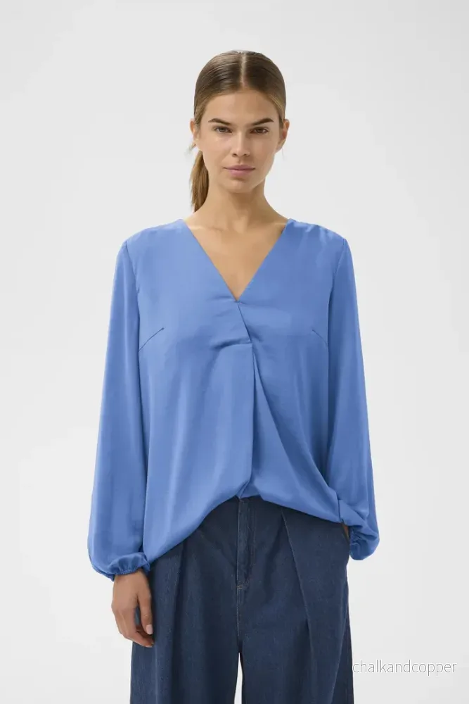 RindaIW Blouse Dutch Blue InWear RindaIW Blouse Dutch Blue InWear