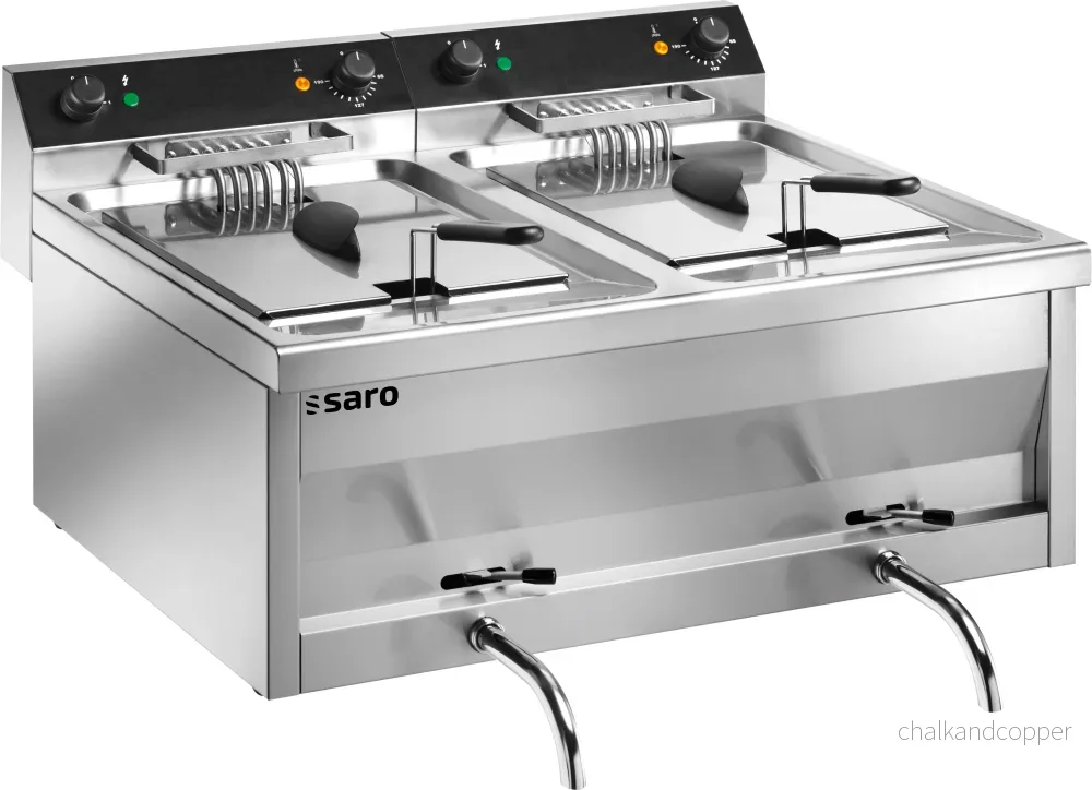 SARO Fritös modell GASTROLINE 12+12V
